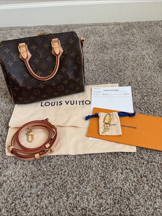 Louis Vuitton Handbags - AUTHENTIC LOUIS VUITTON SPEEDY BANDOULIERE 25